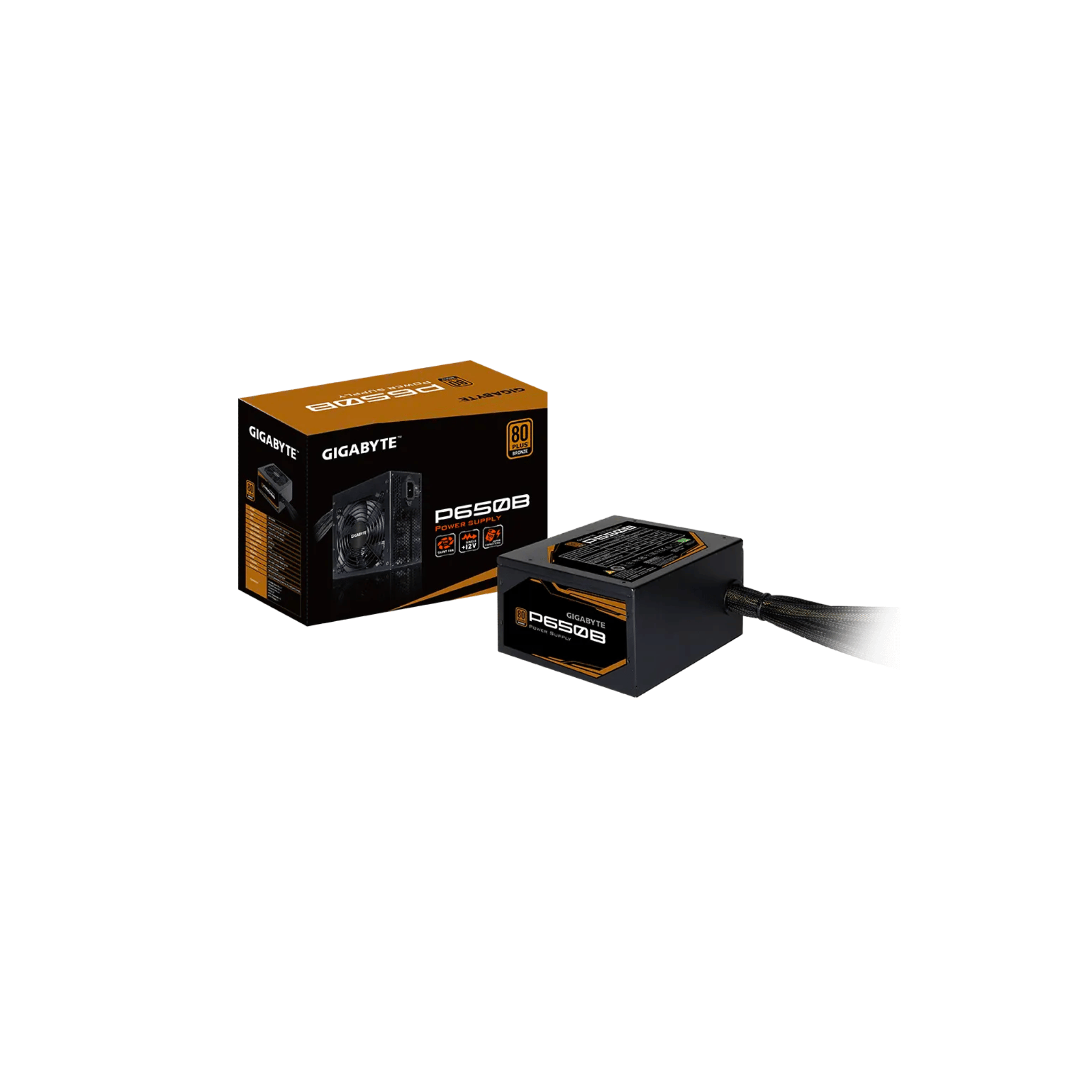 Gigabyte P650B 650W 80+ Bronze PSU (GP-P650B) Gigabyte P650B 650W 80+ Bronze PSU (GP-P650B)